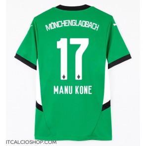 Borussia Monchengladbach Manu Kone #17 Seconda Maglia 2024-25 Manica Corta